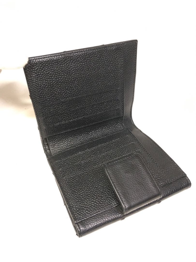 美品　シャネル　キャビアスキン　財布