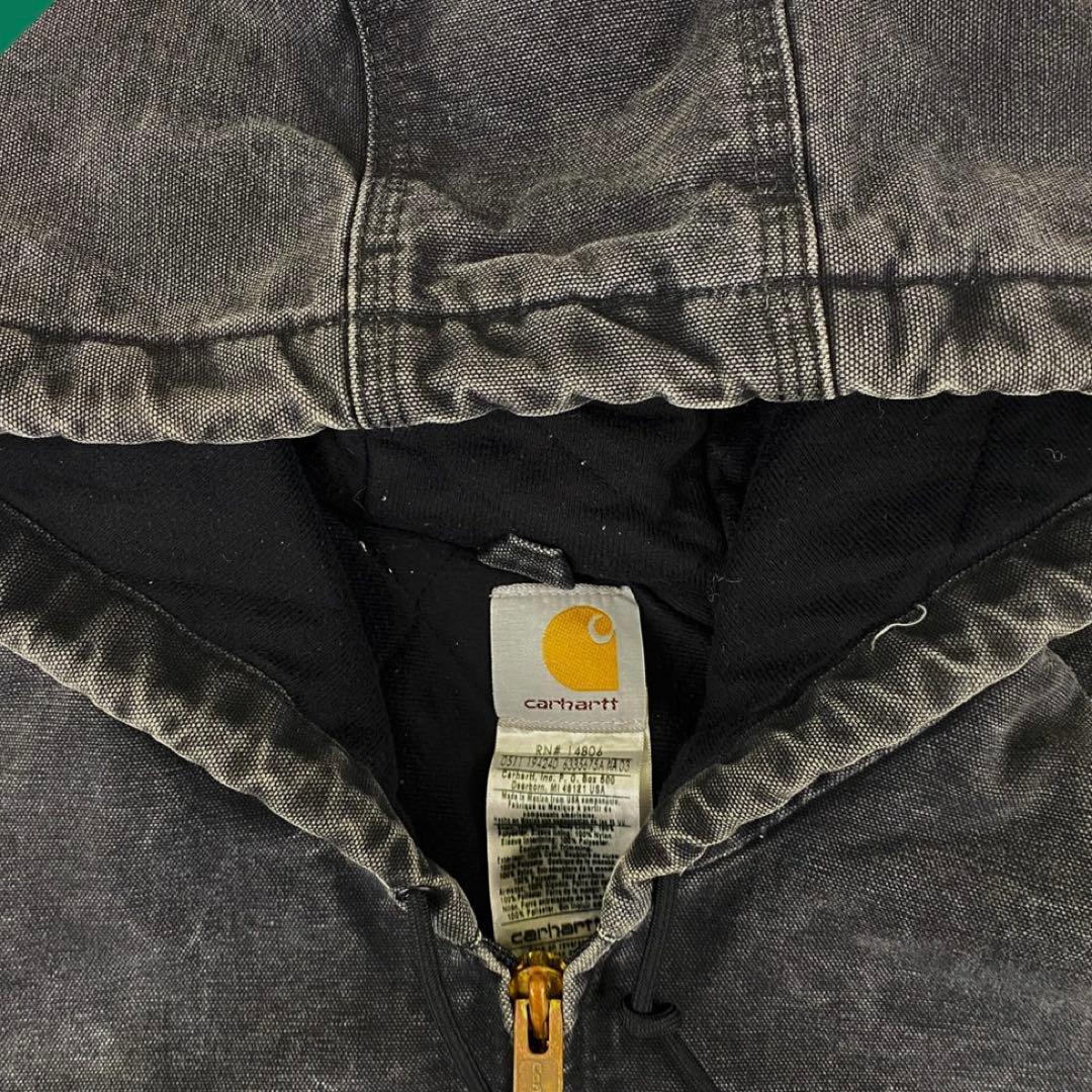 Carhartt ダークグレー フード付きジャンパー