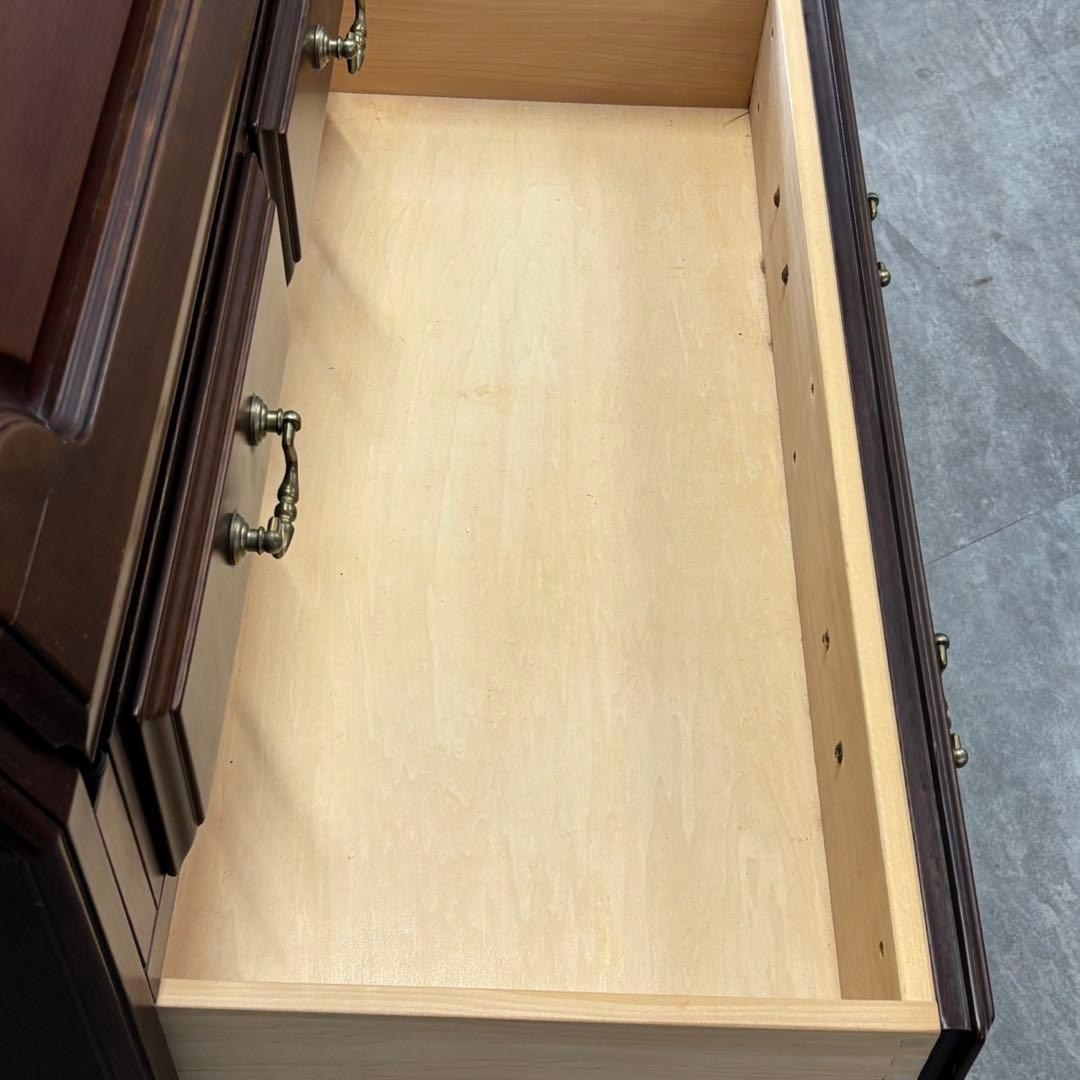 ◇マルニ木工 地中海 ライティングビューロ 机 デスク 猫脚