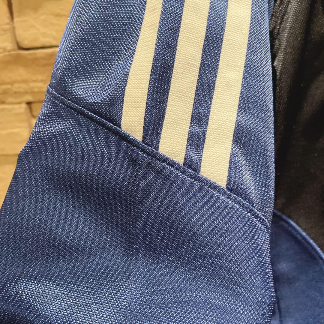 【美品】y2k/常田大希/adidas/長袖ゲームシャツ/デカロゴ/絶妙配色/L