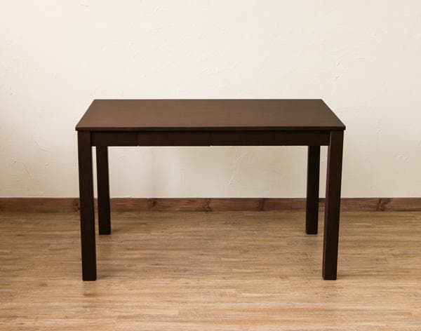 【新品・送料無料】引出し付き　フリーテーブル　110×70　BR/NA