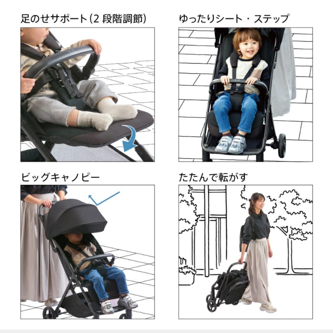 Viit ベビーカー 限定色 シルバーグリーン