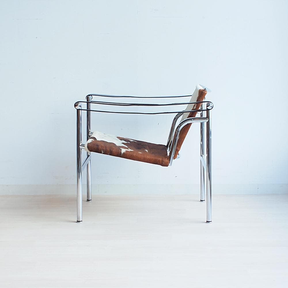 正規品 カッシーナ/Cassina LC1 スリングチェア 本革ハラコ