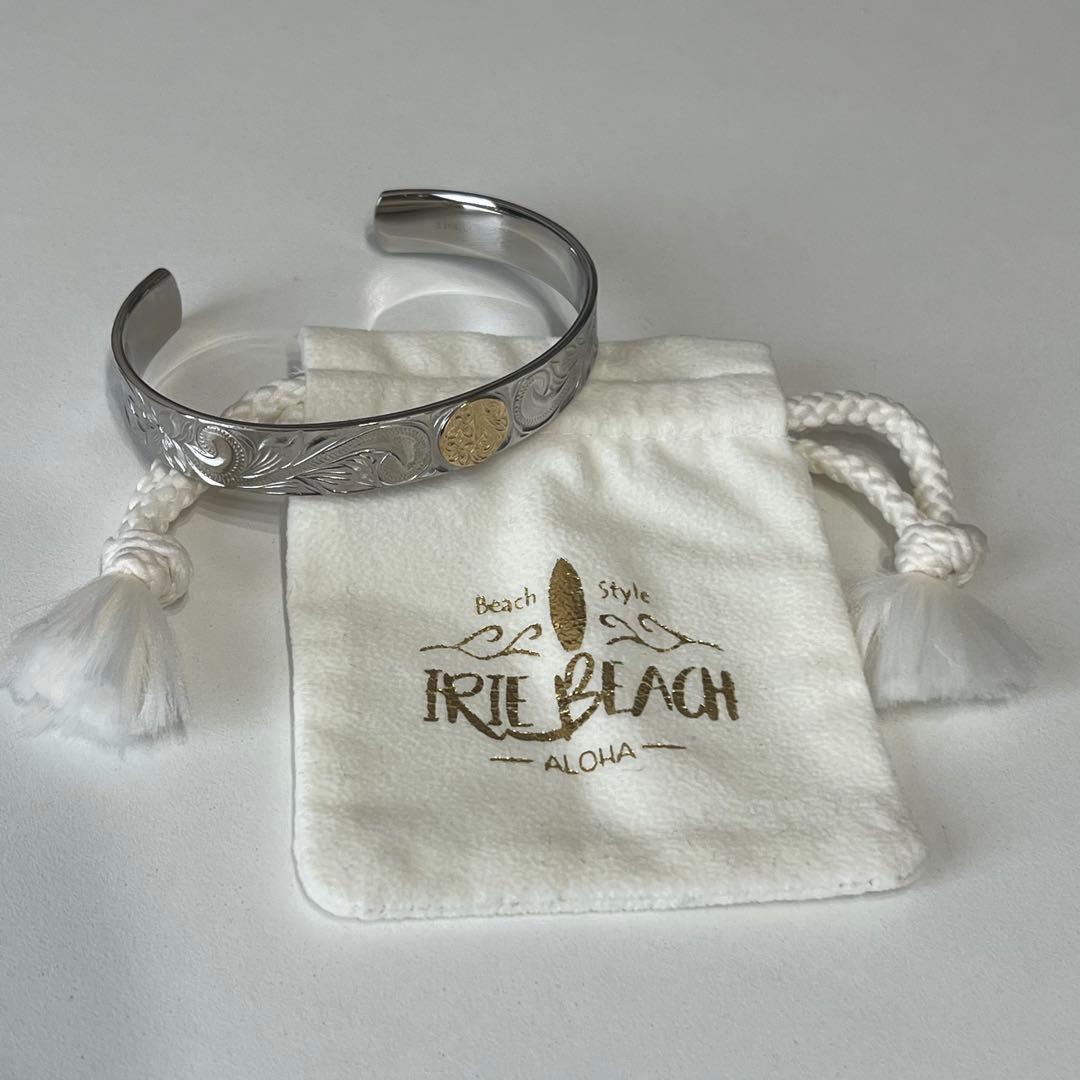 【未使用】irie beach バングル シルバー 316L フリーサイズ