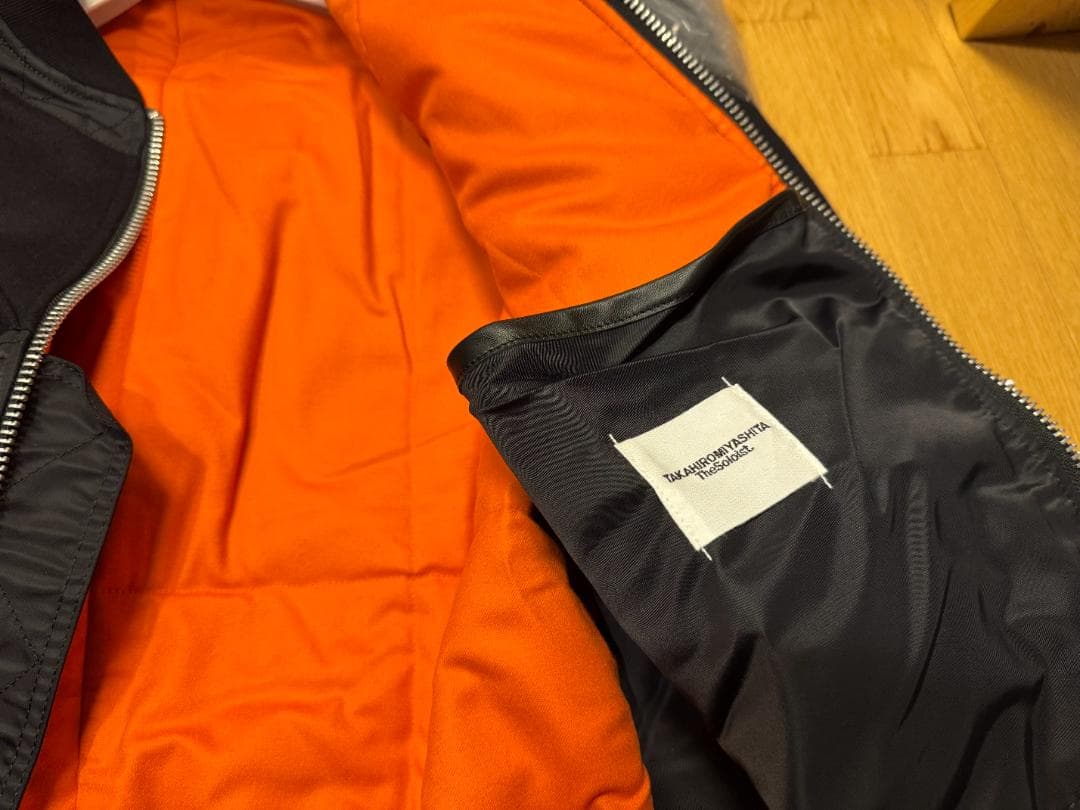 ジャケット・アウター soloist oversized flight jacket 46 MA-1