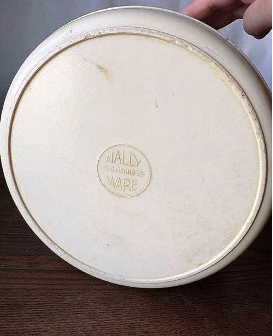 ヴィンテージ NALLY WARE CANISTER (訳あり)