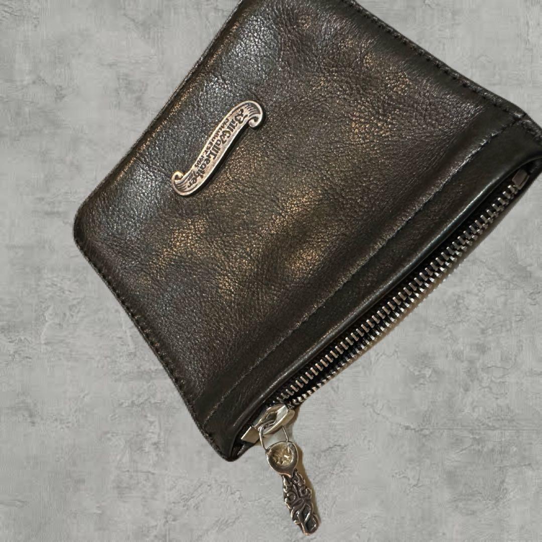 極美品【Bill Wall Leather】スクエアウォレット　財布