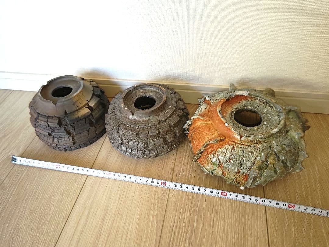 宮島將實 貴重な大鉢三点セット 検)作家鉢 カタチ製作所 インビジブルインク