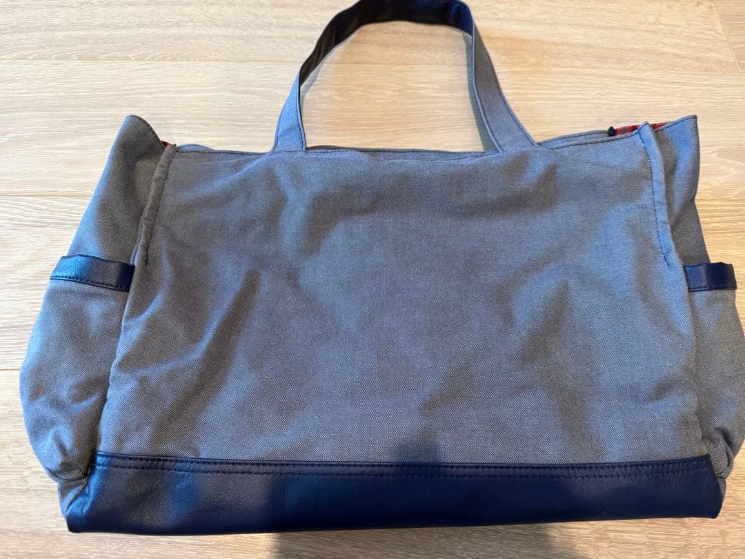ファミリア　マザーズデニムバッグ