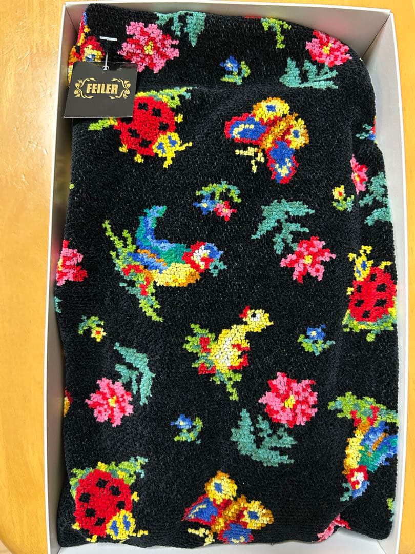 新品 未使用 feiler フェイラー エプロン タグ付き