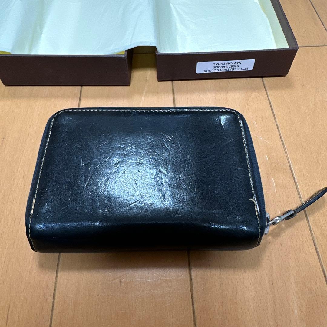 ホワイトハウスコックス　 レザー　財布　S1957 SADDLE LEATHER