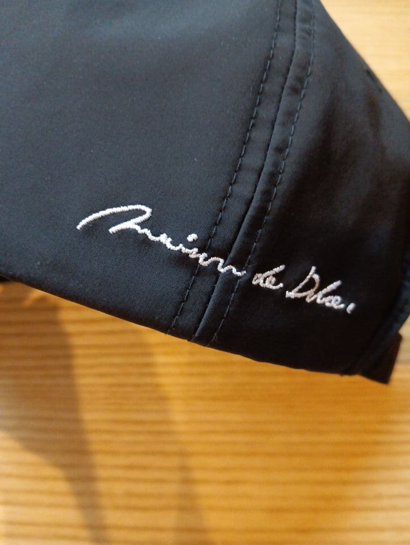 maison de dolce. point cap ブラック　撥水