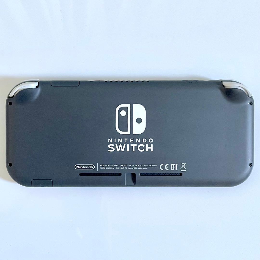 【美品】Nintendo Switch Lite グレー 本体