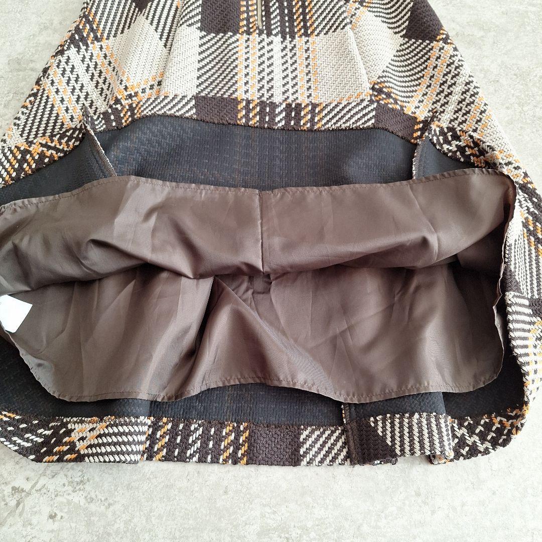 新品　SNIDEL スナイデル ロービング チェック ロング スカート