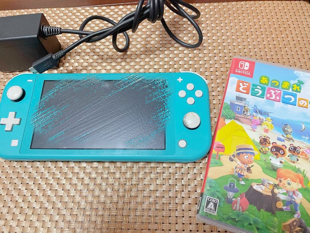 Nintendo Switch Lite ターコイズ + あつまれ どうぶつの森