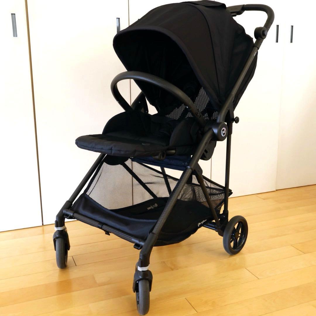 【美品】cybex サイベックス メリオカーボン ブラック ベビーカー