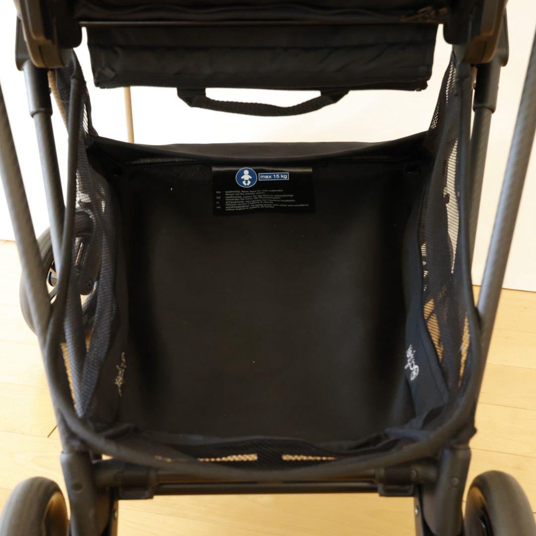 【美品】cybex サイベックス メリオカーボン ブラック ベビーカー