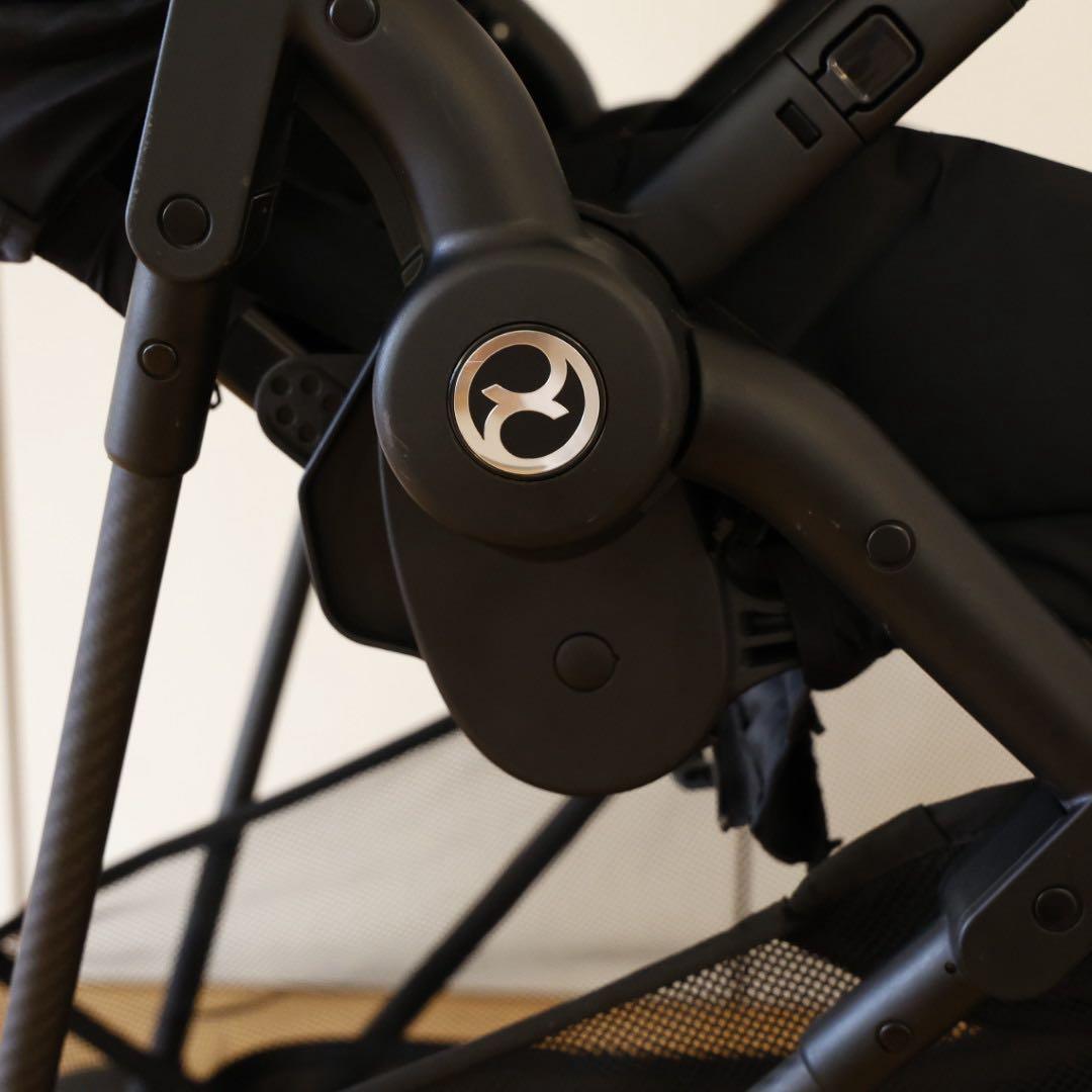 【美品】cybex サイベックス メリオカーボン ブラック ベビーカー