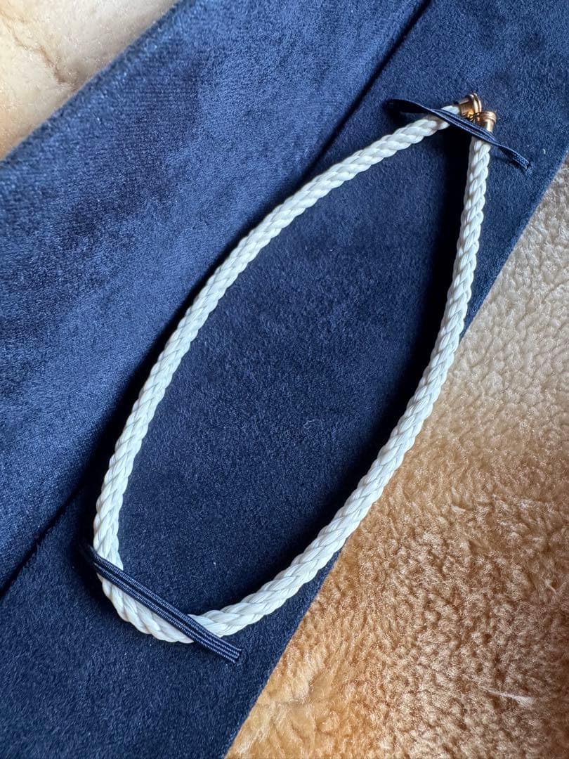 FREDホワイト2連ケーブルのみ ラージモデルイエローゴールド14 フォース10