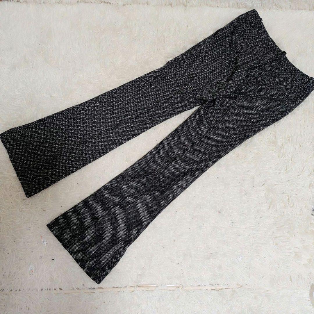 【美品】GUCCI グレー ツイード パンツ スーツ　セットアップ