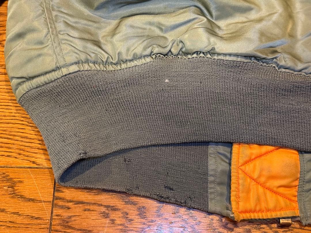 ★米軍実物60s USAF MA-1 CタイプALPHA社製 サイズMEDIUM