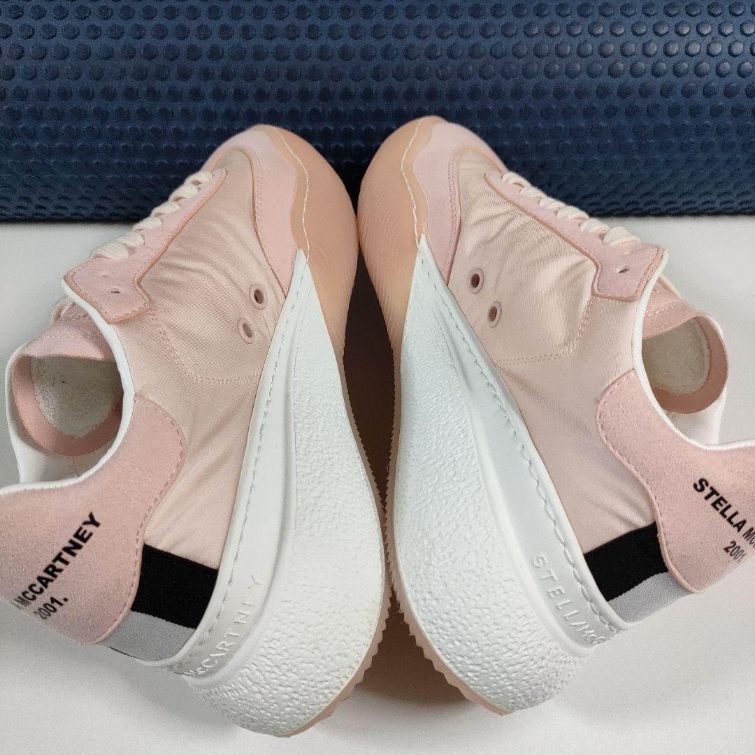 37希少※ディズニー　ミッキー　✕コラボステラマッカートニーループ厚底スニーカー