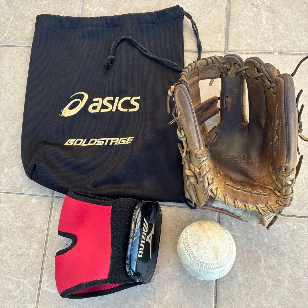 S*S様 硬式グローブ アシックス　ゴールドステージ
