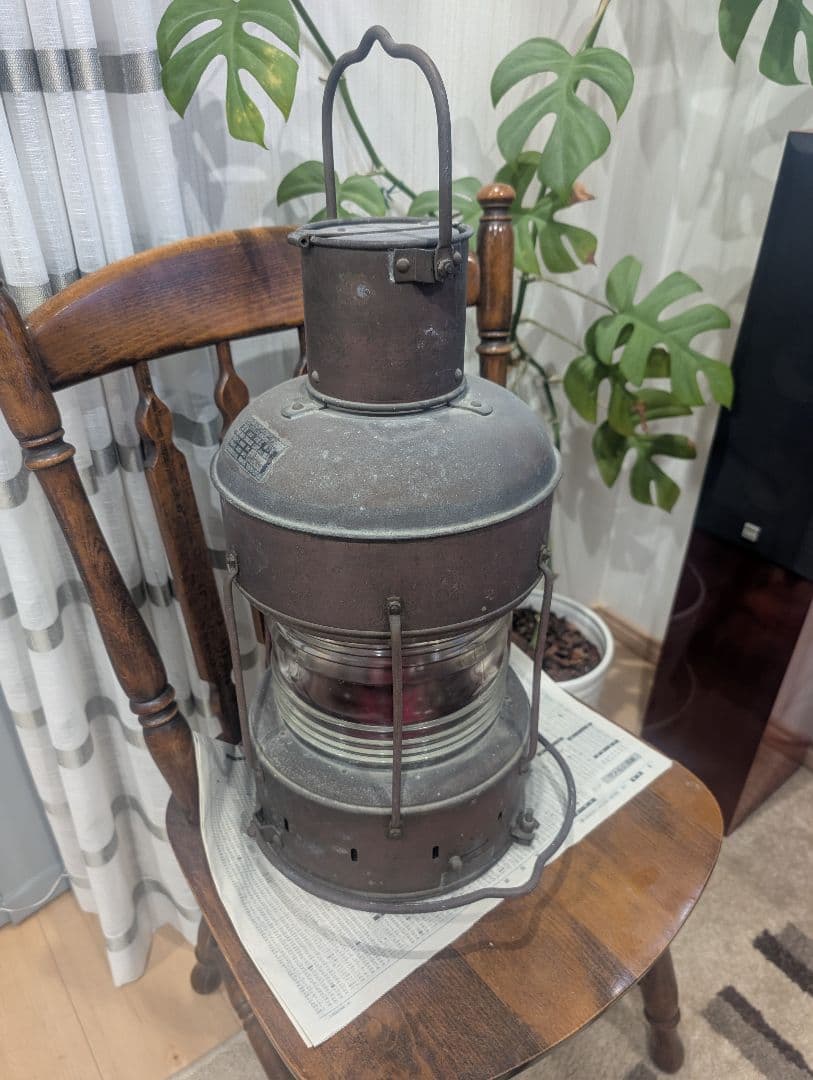 日本船燈株式会社　紅燈（油用）　日船式　第3号