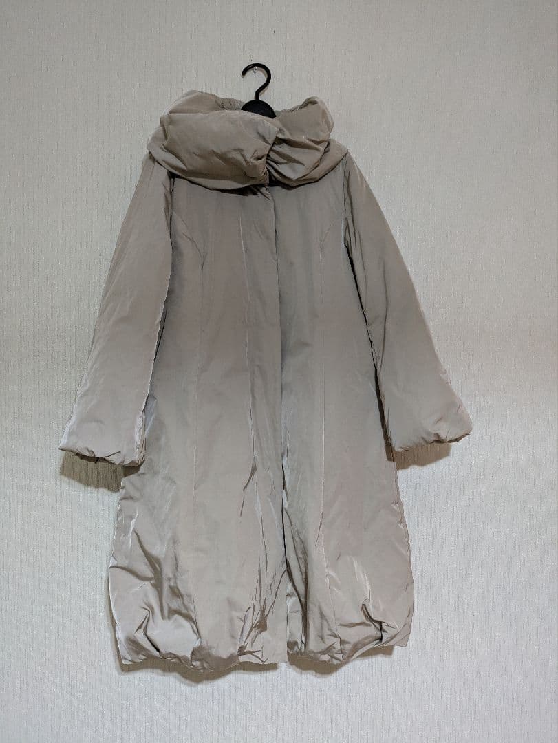 MARLENE DAM 　ダウンコート　ベージュ　42　SWINSWING