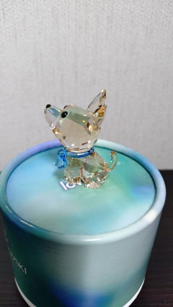 swaroski スワロフスキー　置物　チワワ