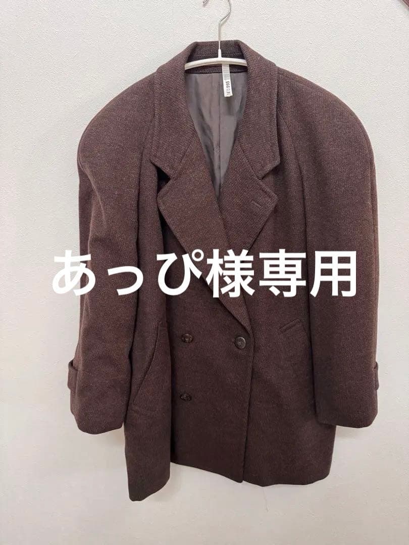 美品　GIVENCHY ブラウン ダブルブレストジャケット