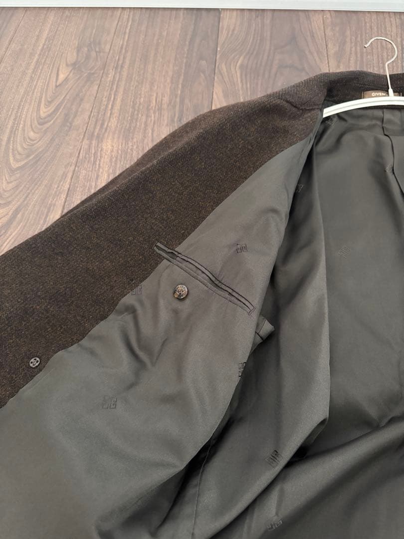 美品　GIVENCHY ブラウン ダブルブレストジャケット