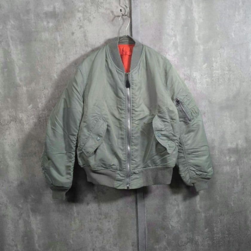【90s_vintage】アメリカ製IDEAL MA-1FlightJacket