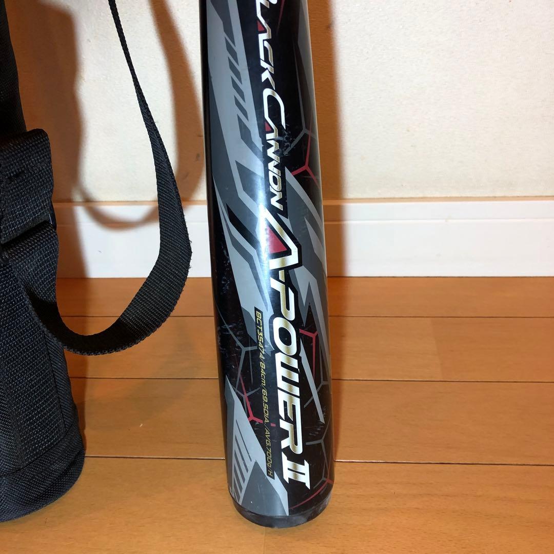 ZETT ブラックキャノンA-POWER 2バット