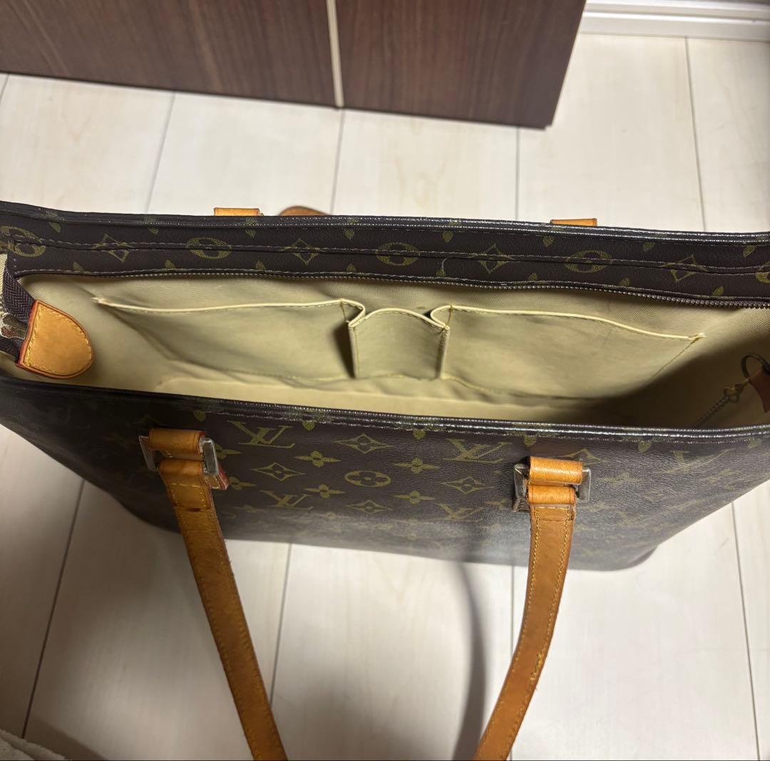 Louis Vuitton モノグラム カバ・メゾ トートバッグ