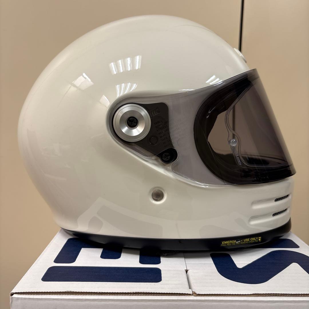 SHOEI Glamster ホワイト フルフェイスヘルメット　Ｓサイズ