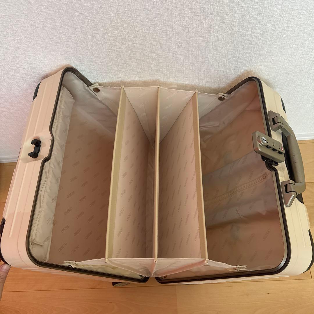 RIMOWA リンボ 27L クリームホワイト キャリーケース TSAロック付き
