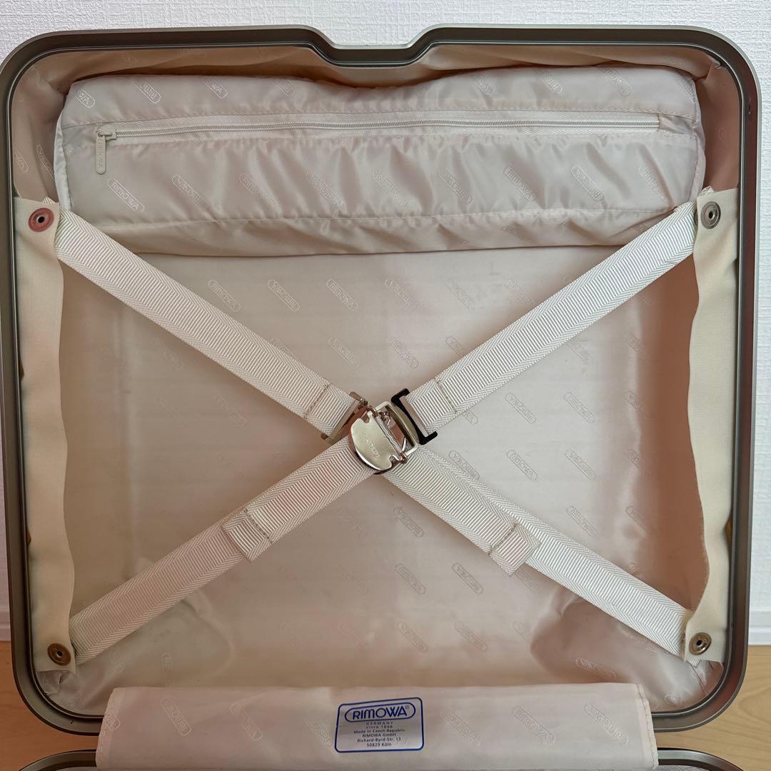 RIMOWA リンボ 27L クリームホワイト キャリーケース TSAロック付き