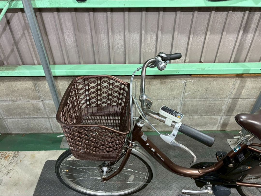 №8169 電動自転車　パナソニック　ビビlight U 24インチ ブラウン