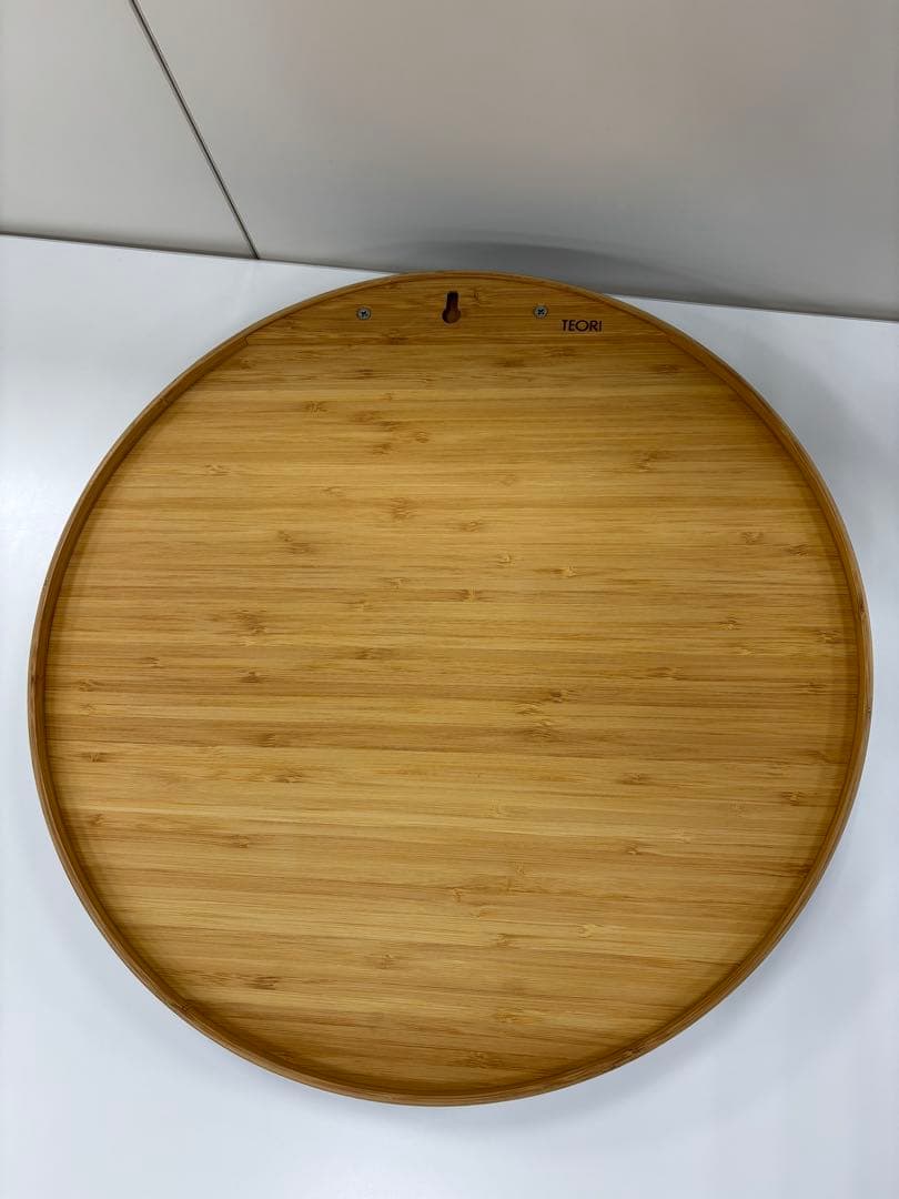 TEORI （テオリ）　円形壁掛けミラーM 40cm 墨色