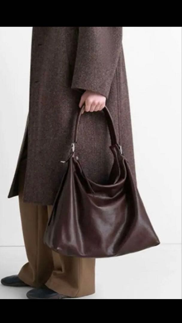 LEMAIRE BELTED HOBO BAG 　エスプレッソ　定価25万最安値