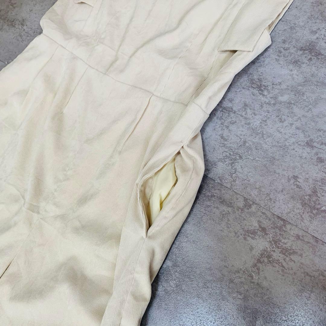 【美品】クラネ スクエアスリーブオールインワン 田中みな実 アイボリー