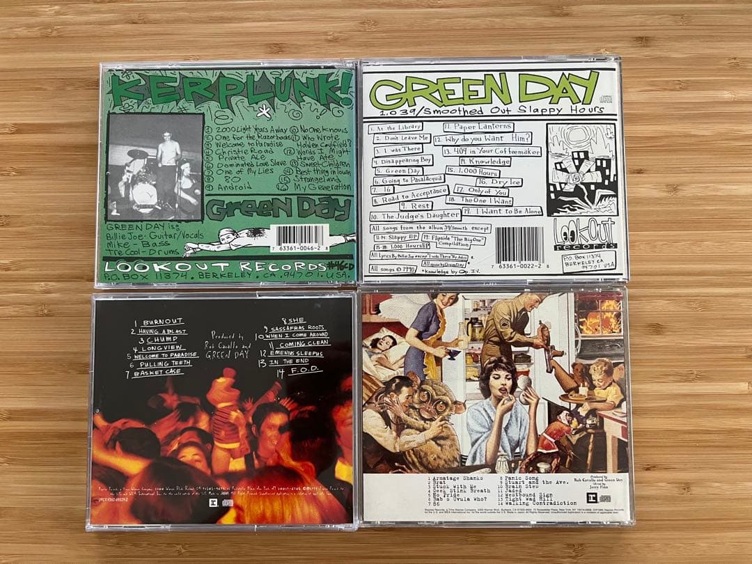 グリーンデイ Greenday ほぼほぼコンプリート