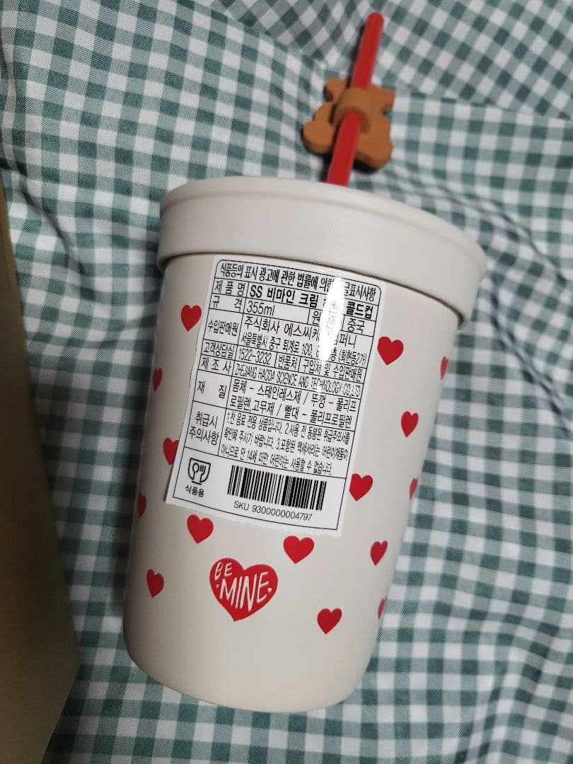 値下【新品送料込】スタバ 韓国 バレンタイン ホワイトハートステンレスタンブラー