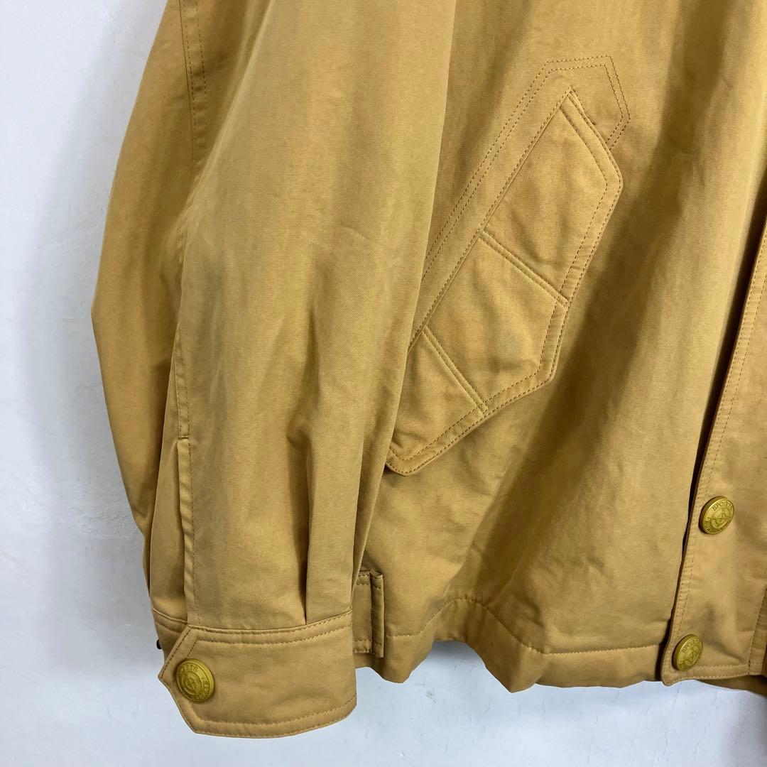 90s BURBERRY ハリントンジャケット 日本製 イエロー VINTAGE