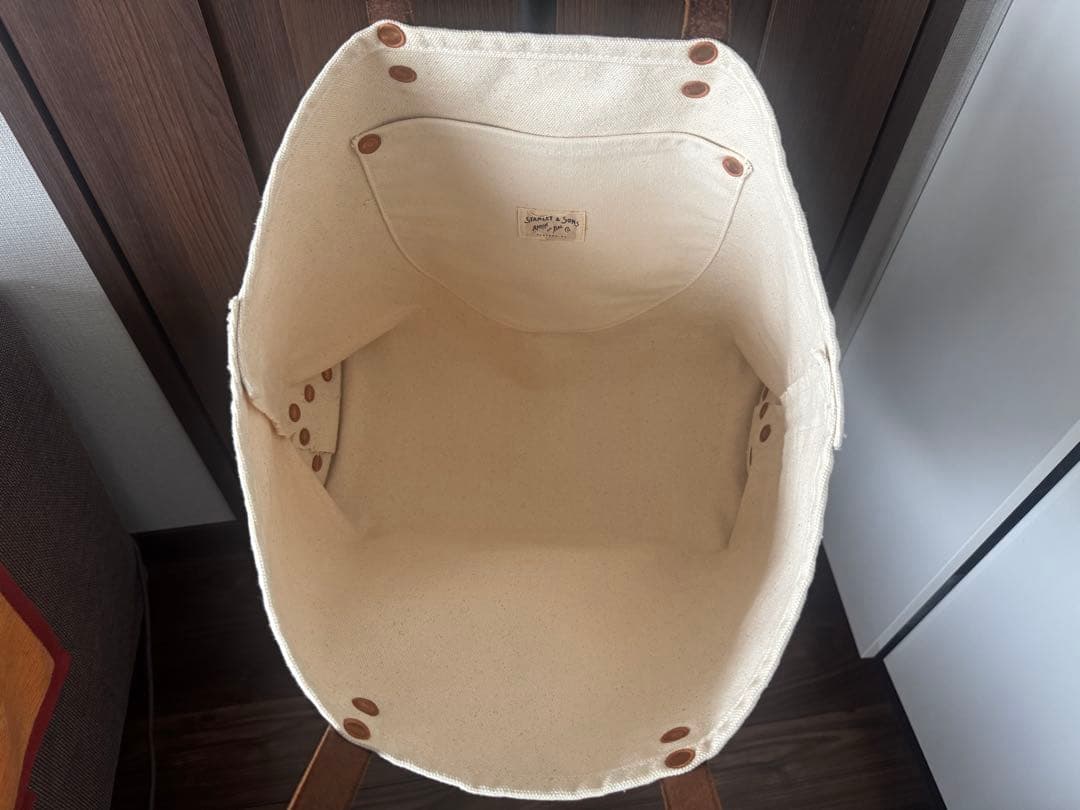 STANLEY&SONS スタンレー＆サンズ ロゴ キャンバス トート バッグ