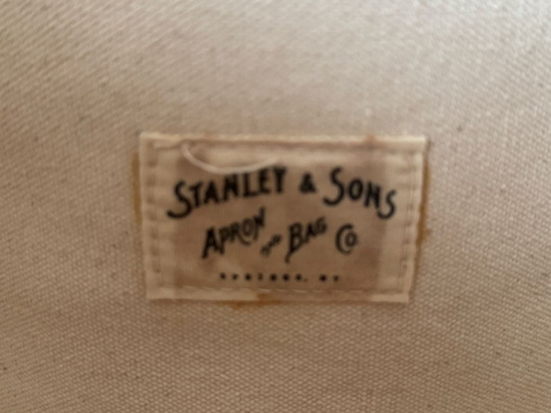 STANLEY&SONS スタンレー＆サンズ ロゴ キャンバス トート バッグ