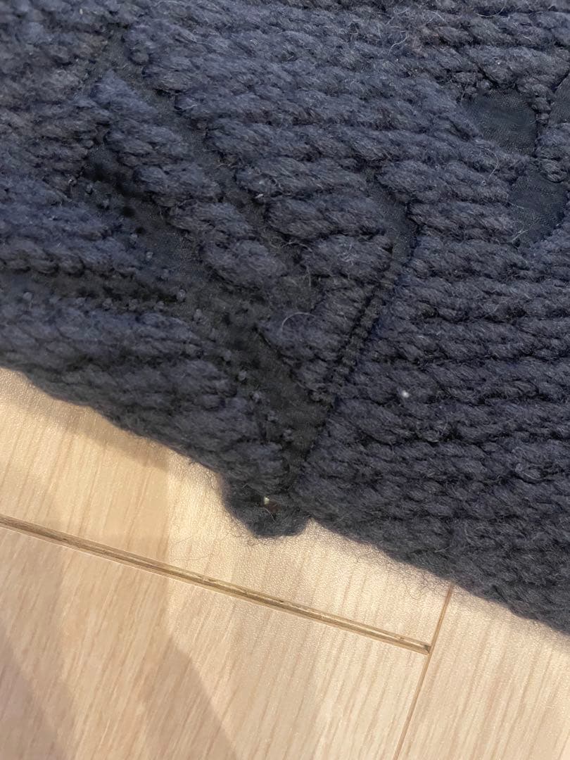 LOUIS VUITTON エシャルプロゴマニア　ブラック