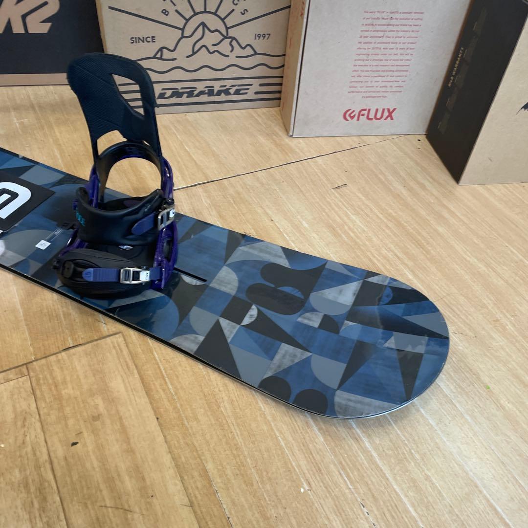 BURTON　クラッシュ　バートン　スノーボードセット　バインディング付