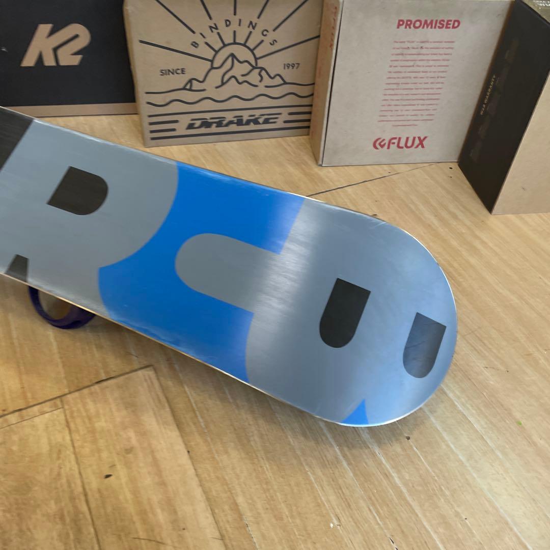 BURTON　クラッシュ　バートン　スノーボードセット　バインディング付